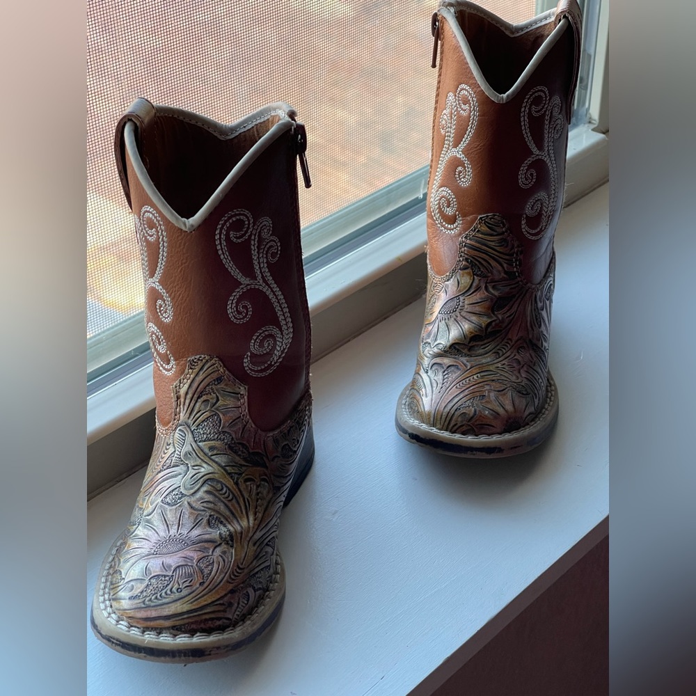 COWGIRL BOOTS TODDLERS 7 TWISTER